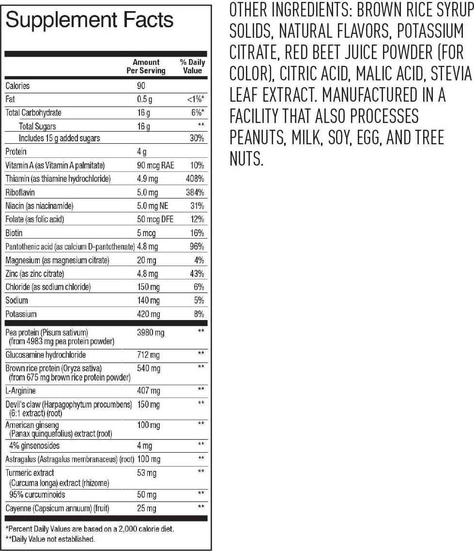 Vega Sport Post-Workout Recovery Accelerator, Apple Berry, 19oz, 20 Servings