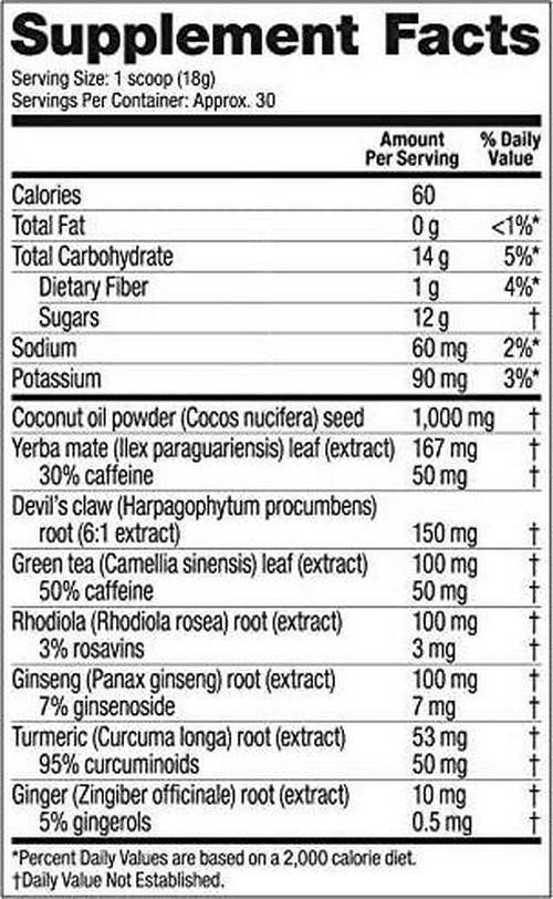 Vega Sport Pre-Workout Energizer Lemon Lime (19oz, 30 Servings) - Vegan, Gluten Free, All Natural, Pre Workout Powder, Non GMO