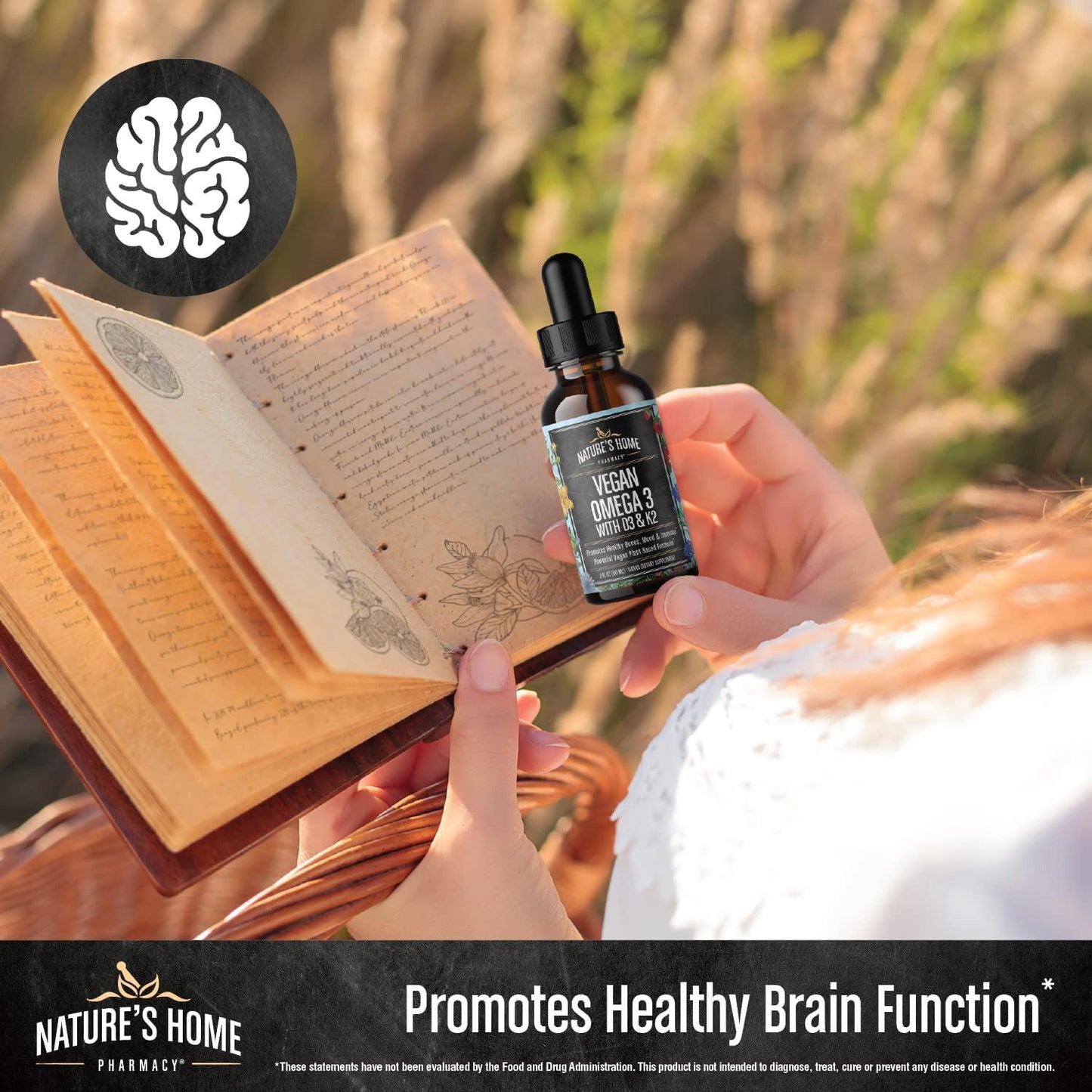 Vegan Omega 3 with Vegan D3 and K2 EPA DHA