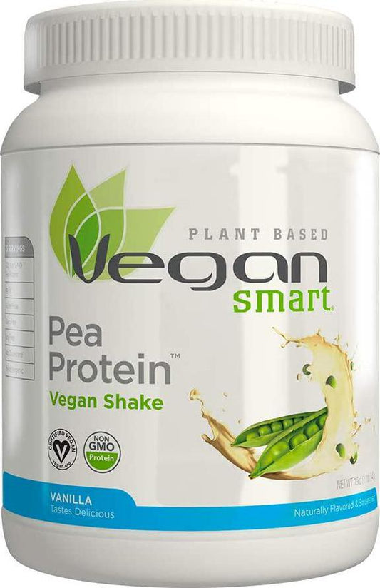 Vegansmart Plant Based Pea Protein Powder by Naturade - Vanilla (15 Servings)