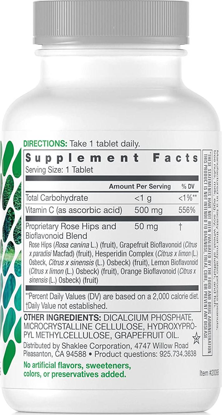 Vita-C Sustained Release 180 Count 500mg