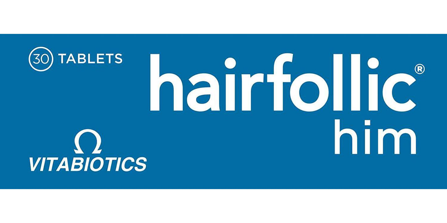 Vitabiotics Hairfollic Him - 30 Tablets