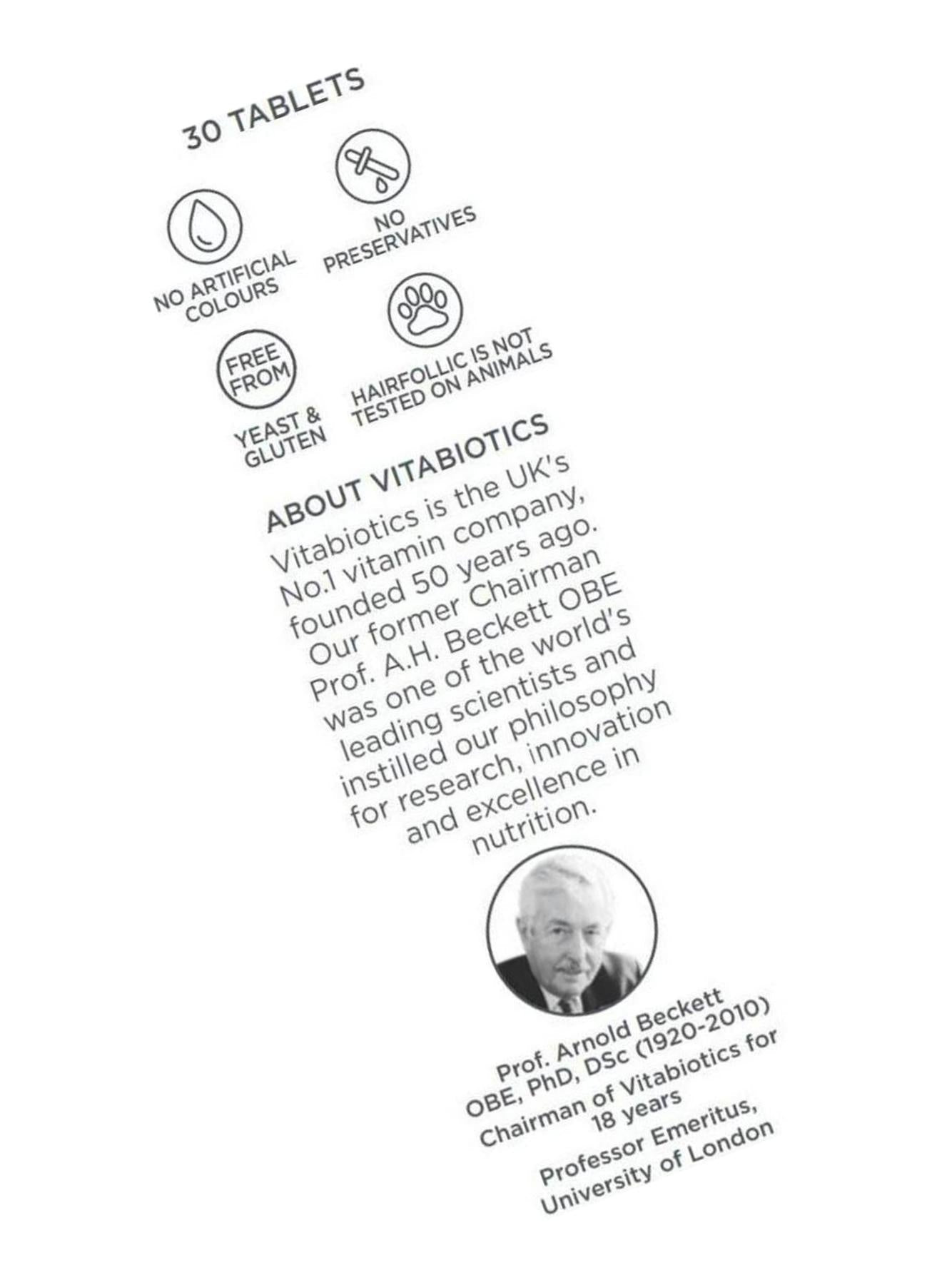 Vitabiotics Hairfollic Her 30 Tablets