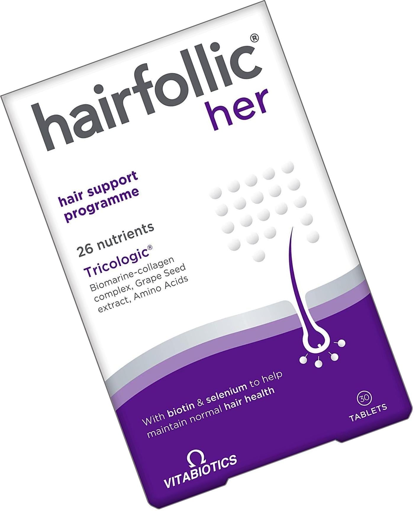 Vitabiotics Hairfollic Her 30 Tablets