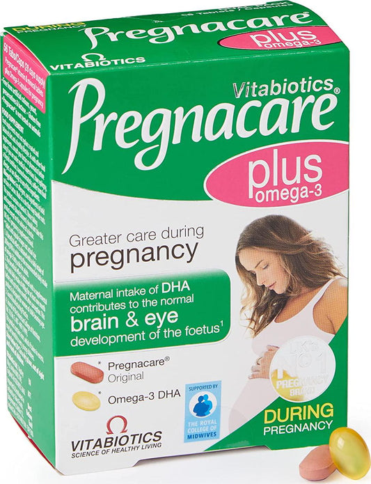 Vitabiotics - Pregnacare - Plus Omega-3-56 Tablets