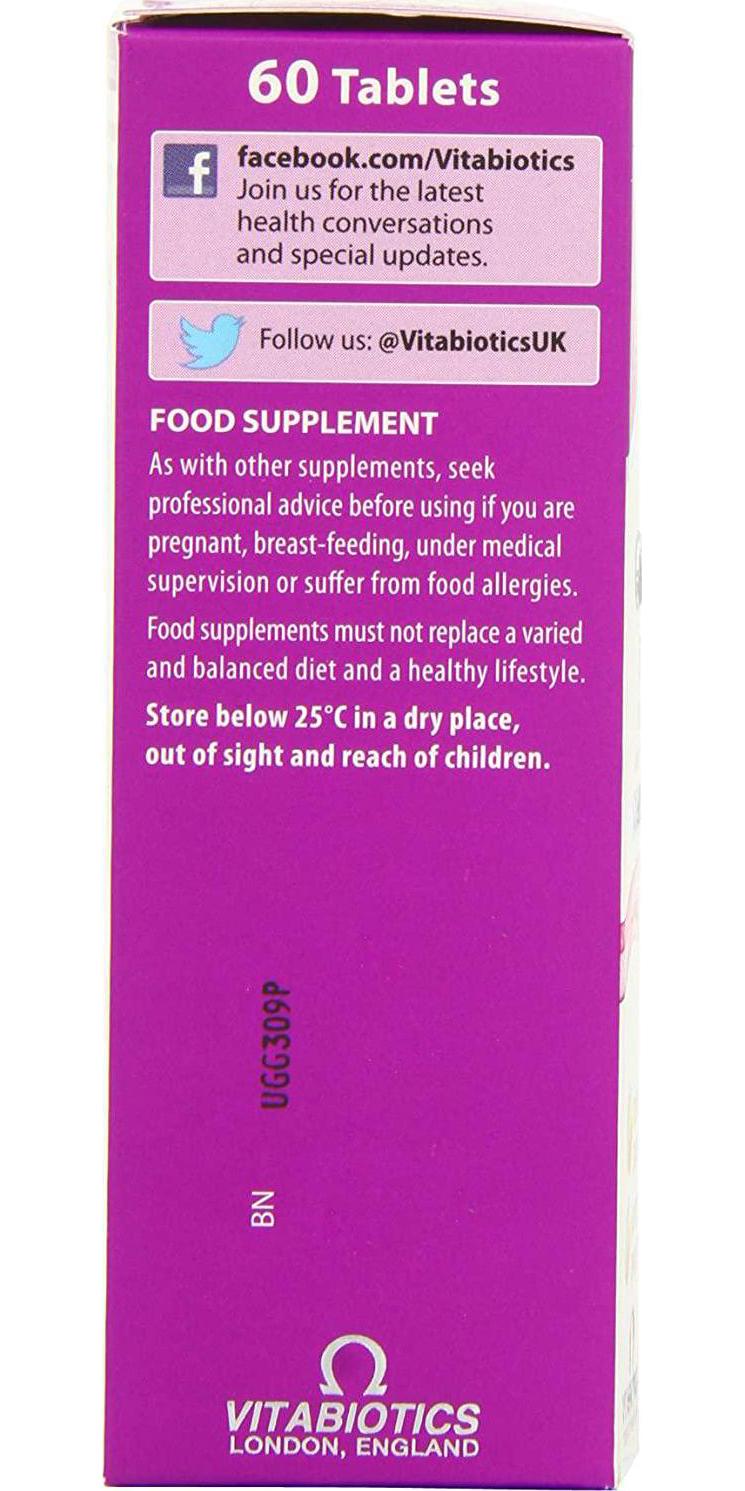 Vitabiotics Ultra Ginkgo and Ginseng Tablets - 60 Tablets