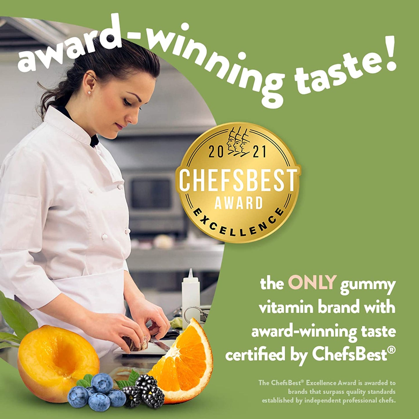 Vitafusion Organic Women’s Gummy Multivitamin, 90 Count - Non-GMO, Gluten-Free, No Gelatin, No HFCS