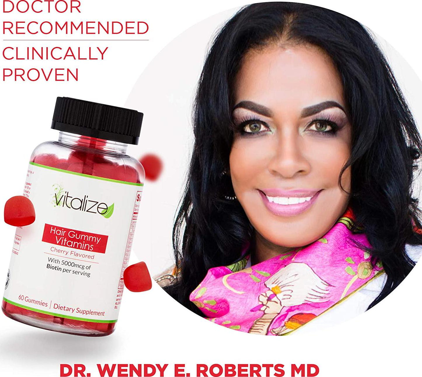 Vitalize Multivitamin Hair Gummy