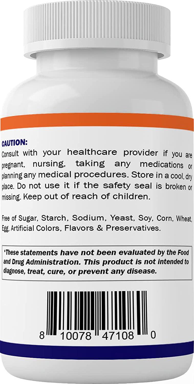 Vitamatic Benfotiamine 300 mg 90 Vegetarian Capsules - Also Called Fat Soluble Vitamin B1