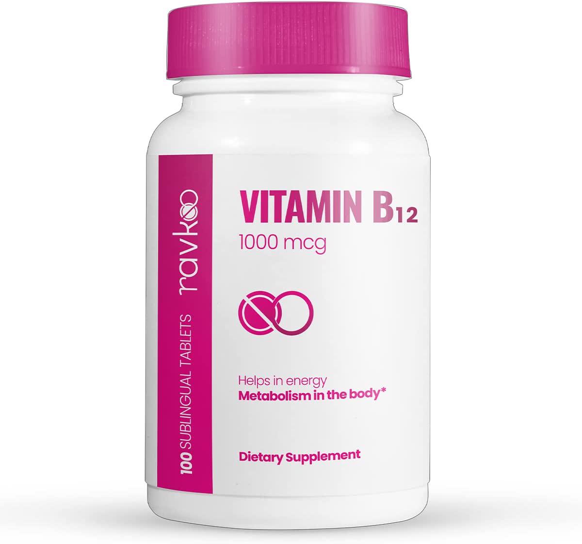 Vitamin B12 1000mcg-sublingual Tablets