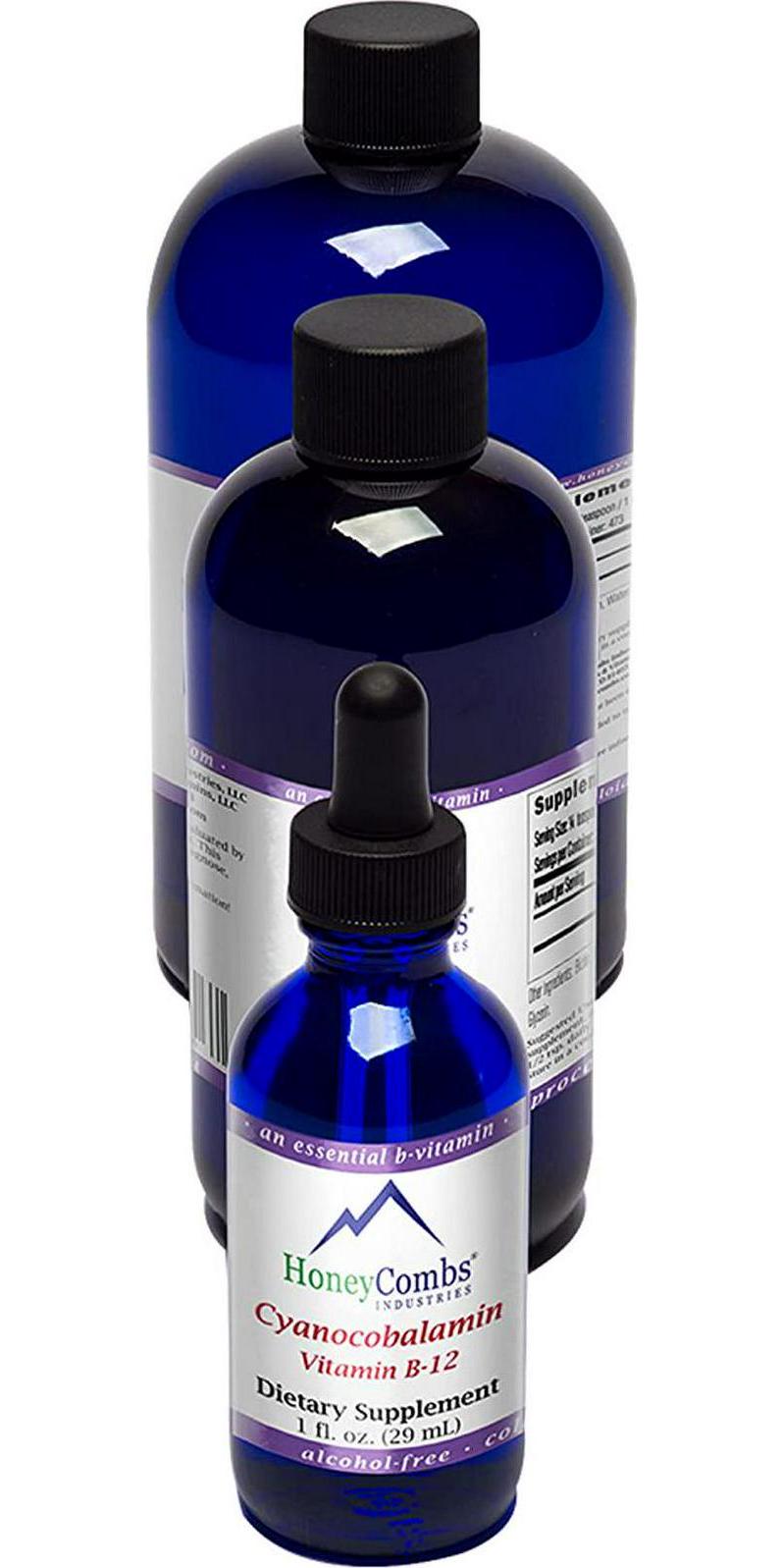 Vitamin B12 Liquid Drops – B12 Liquid Methylcobalamin Drops to Support Brain Function and Heart Health – Liquid Vitamin Energy Supplement – Alcohol-Free Skin, Nails and Hair Vitamin Supplement, 1 Fl Oz.