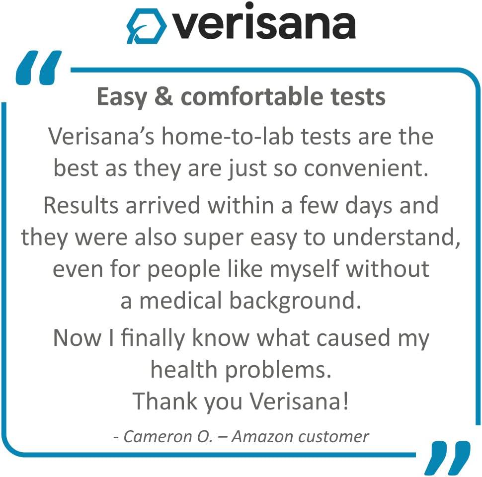 Vitamin B12 Test Determine Your Holotranscobalamin Value Easily and Conveniently from Home Analysis by CLIA-Certified Lab Verisana