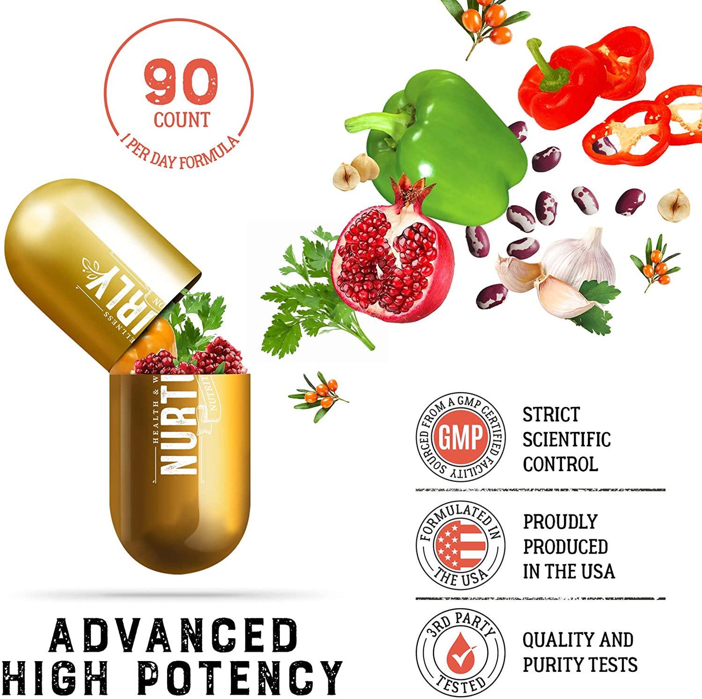 Vitamin B Complex - Contains All Essential B Vitamins - B1, B2, B3, B5, B6, B7, B9, B12 and Biotin - Super B Complex Vitamins for Energy, Immunity and Mood Support - 360 Tablets