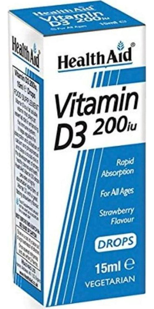 Vitamin D3 200iu Drops 15ml