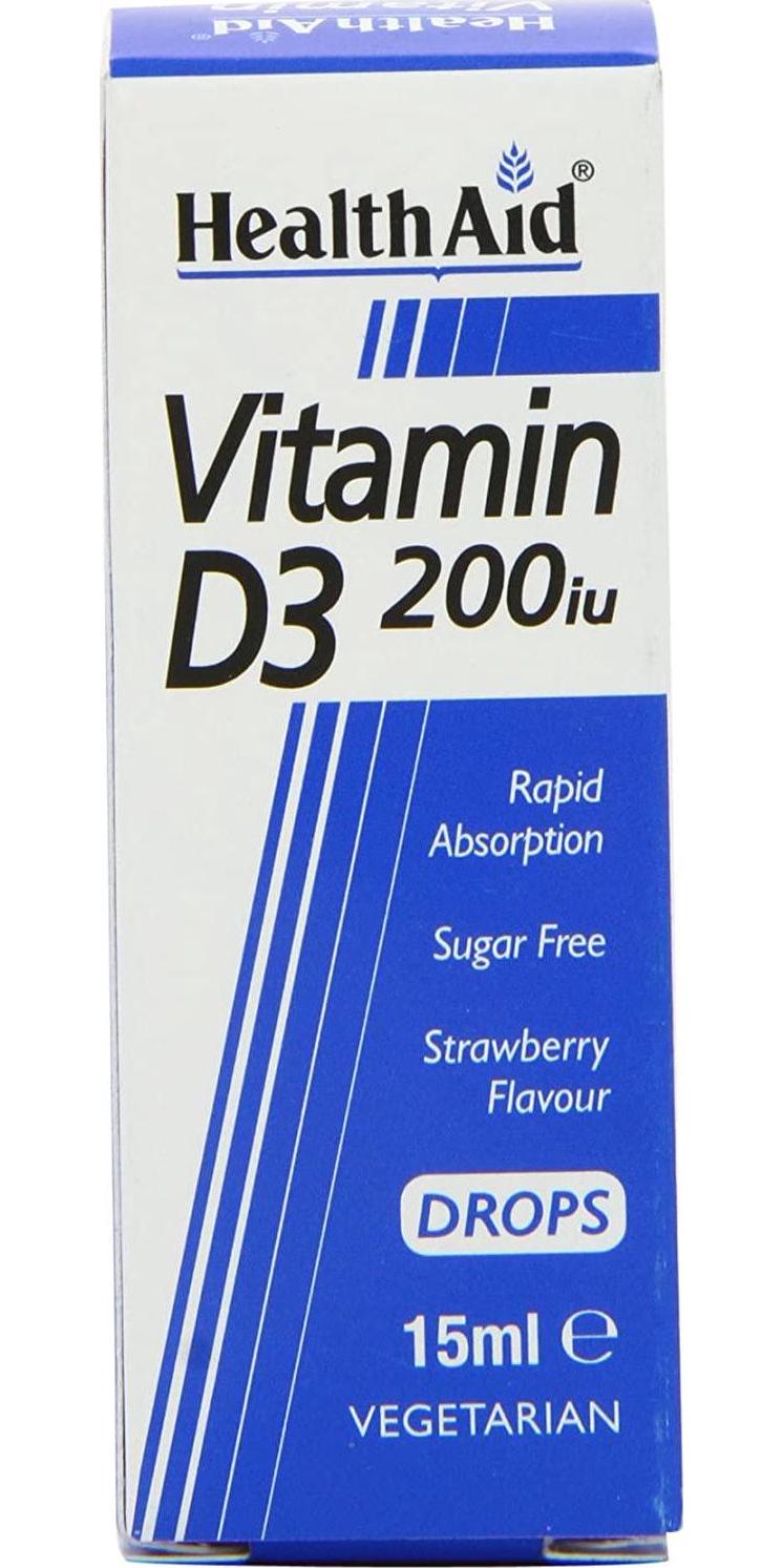 Vitamin D3 200iu Drops 15ml