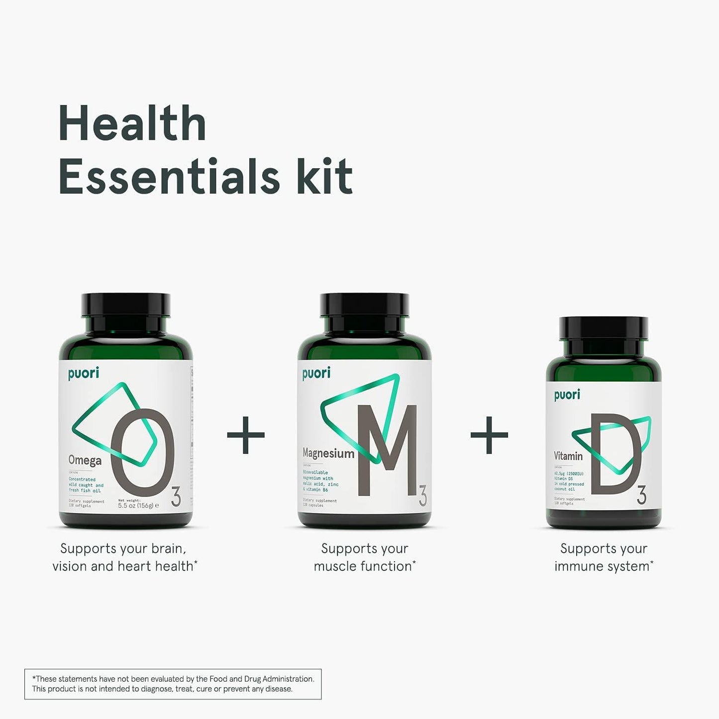 Vitamin D3 Supplement with Organic Coconut Oil for Optimal Absorption | Healthy Muscle Function, Bone Health, Immune Support, Non GMO | 2500 IU, 120 Softgel