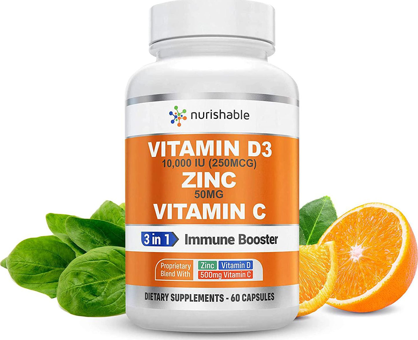 Vitamin D and Zinc Capsules