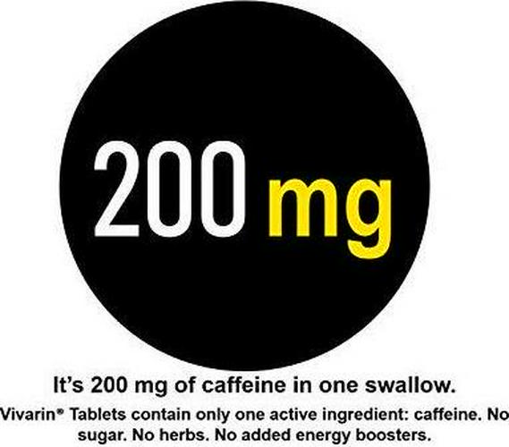 Vivarin Brand Alertness Aid, 40 tablets