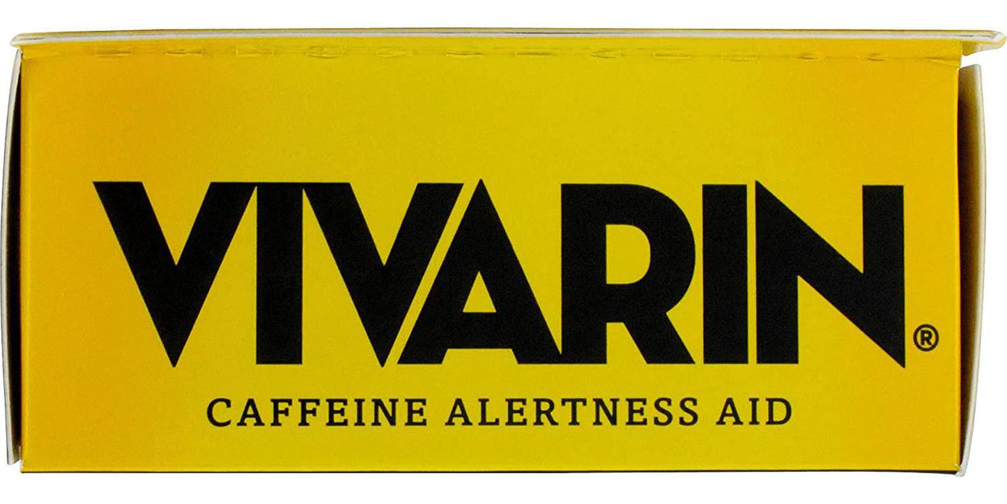 Vivarin Caffeine Alertness Aid 200mg, 40 Tablets, 2 Count, Functional Caffeine for Mental Alertness