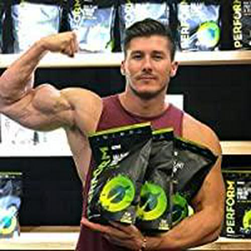 Vivo Life Perform Vegan Protein Powder, Raw Cacao Flavor - BCAA Pea and Hemp Blend Plant-Based Protein Shake (34.8 oz)