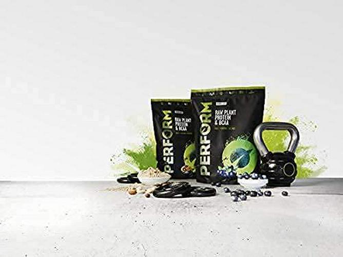 Vivo Perform Raw Plant Acai/Blueberry Protein and BCAA Powder