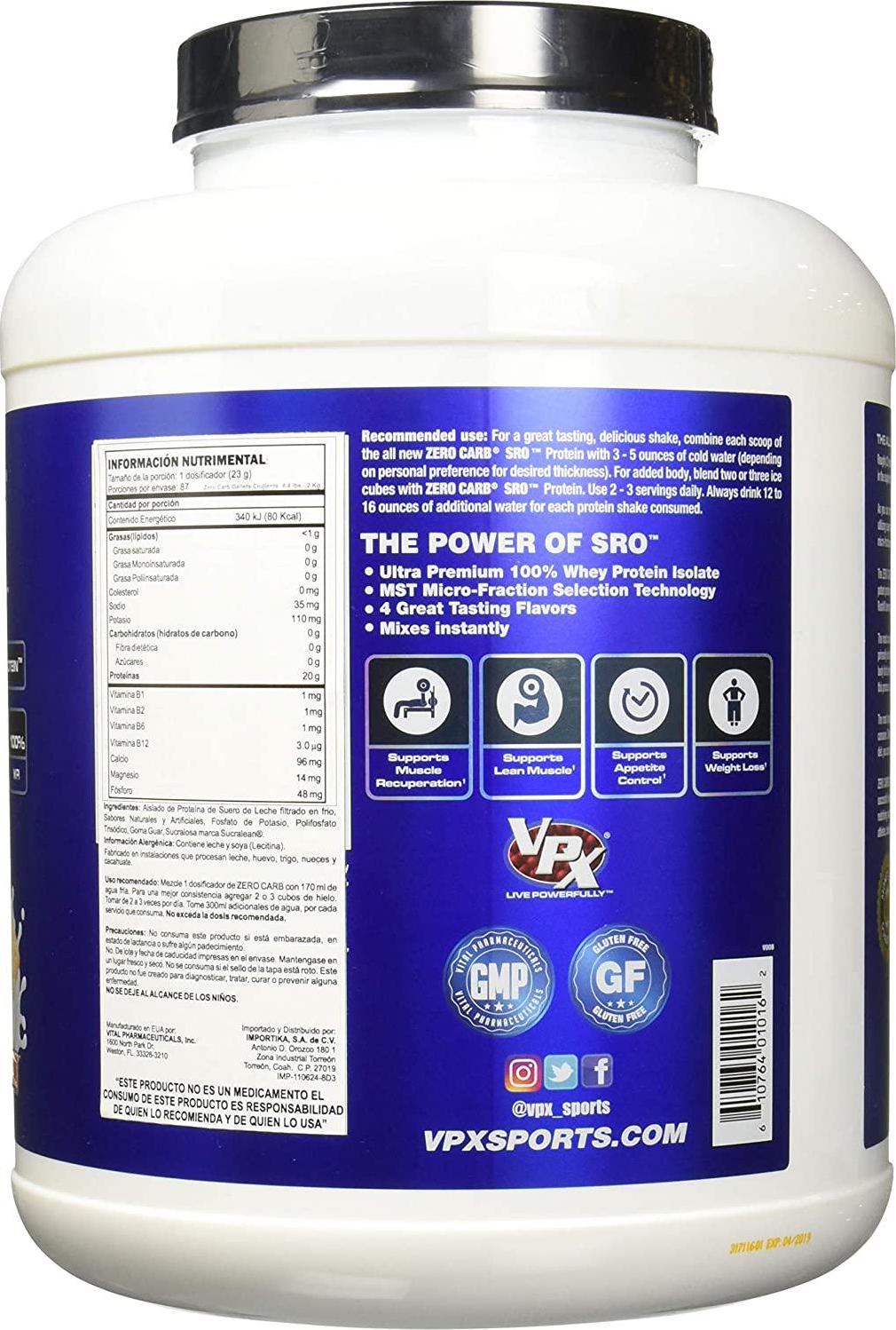 Vpx Zero Carb Graham Cracker, 4.4 Pound