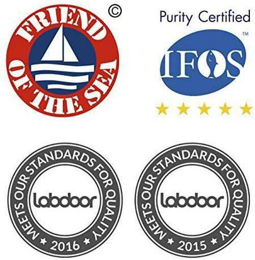 WHC - UnoCardio 1000 (60 Softgels) - 1300 mg of Pure Triglyceride Fish Oil with high Concentration Omega-3 (1180 mg), 665 mg EPA and 445 mg DHA and 25 mcg (1000 IU) Vitamin D3 per softgel