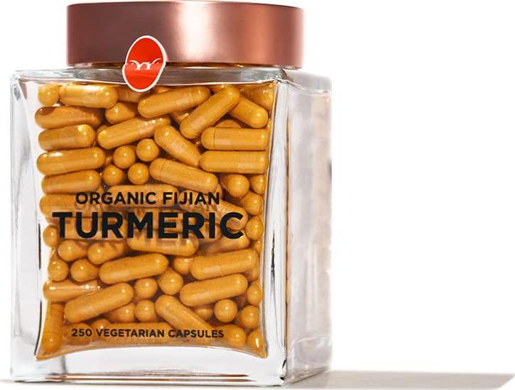 Wakaya Perfection Organic Fijian 500 MG Turmeric Capsules, 250 Count