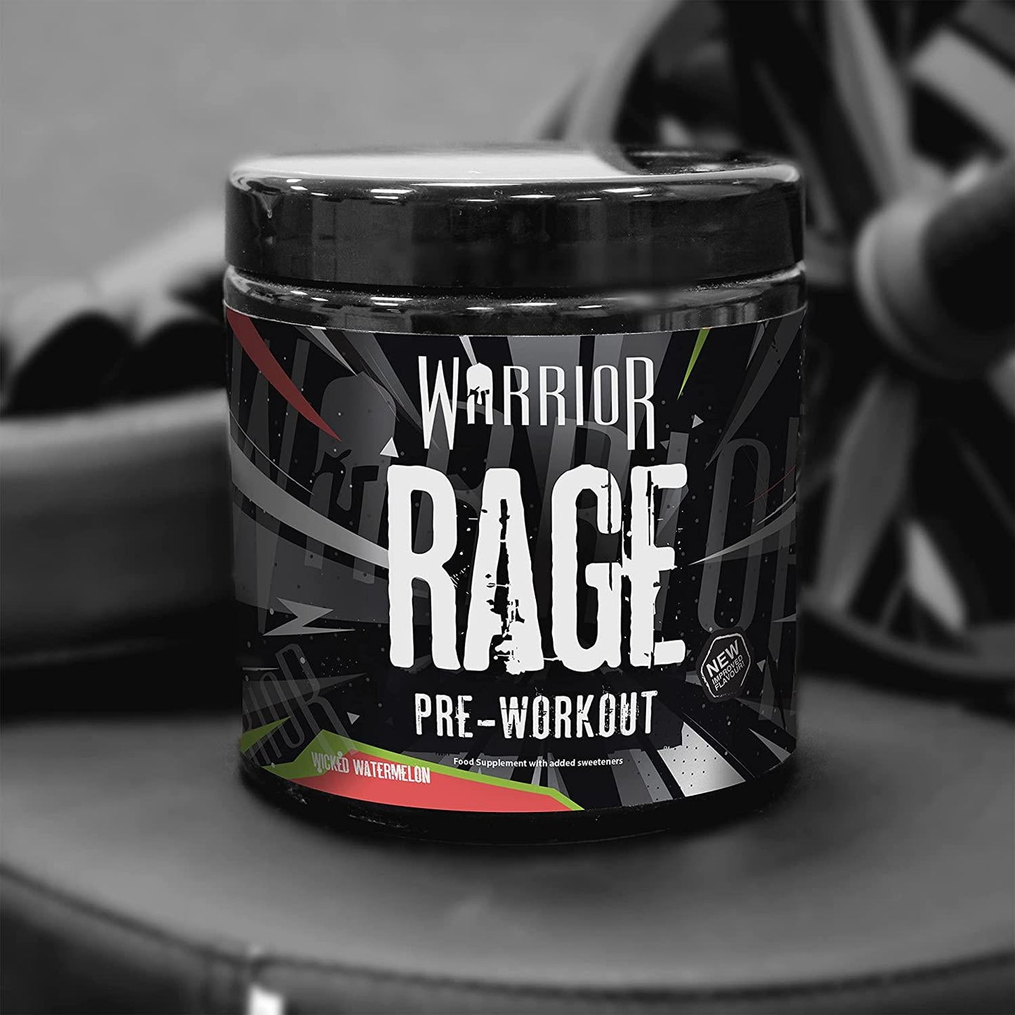 Warrior - RAGE Pre Workout Powder Wicked Watermelon 392g, WA-RG-045-03