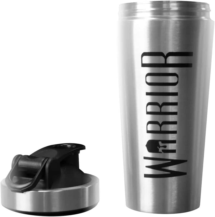 Warrior Steel Shaker 800ml - Highly Durable and Lightweight | Warrior Supplements