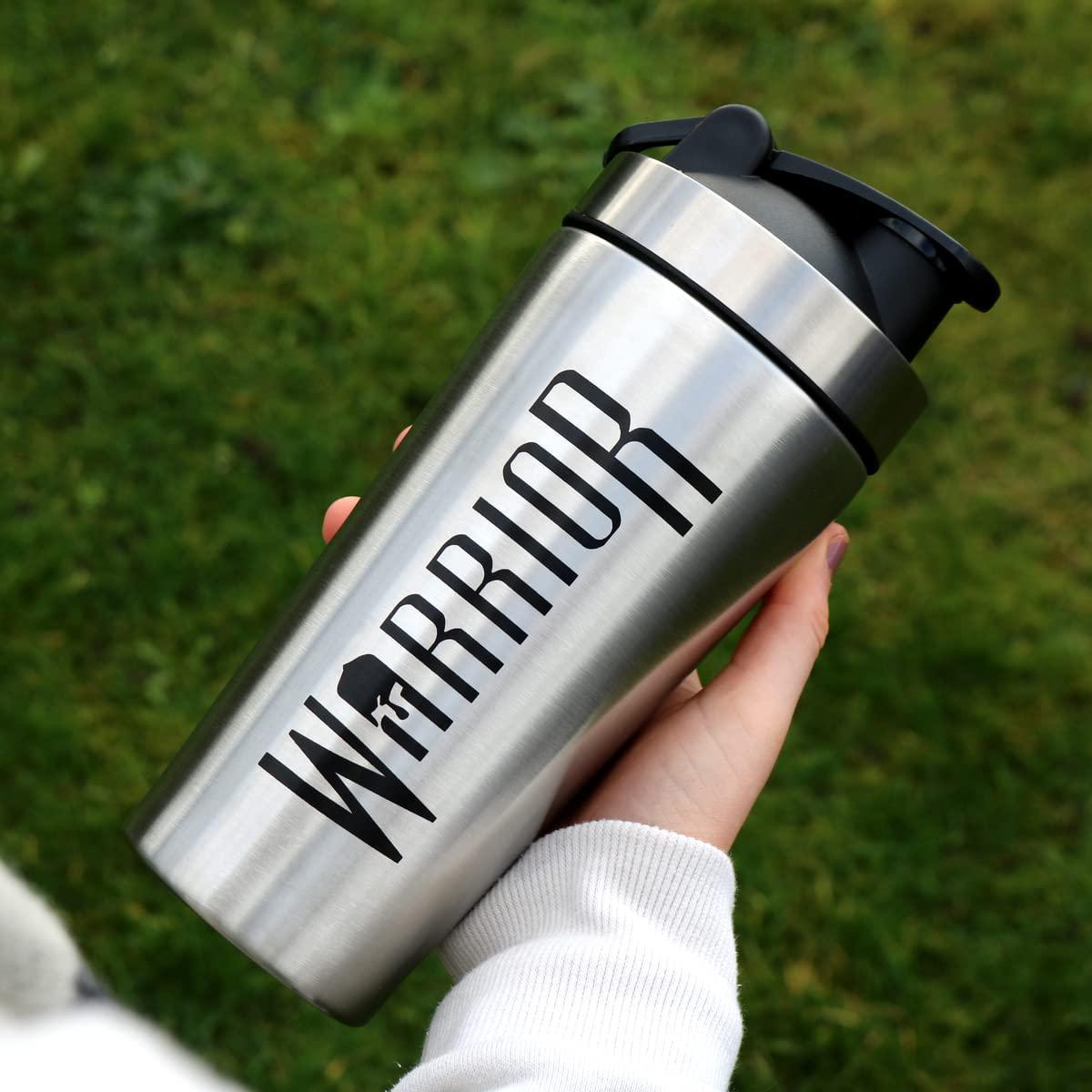 Warrior Steel Shaker 800ml - Highly Durable and Lightweight | Warrior Supplements