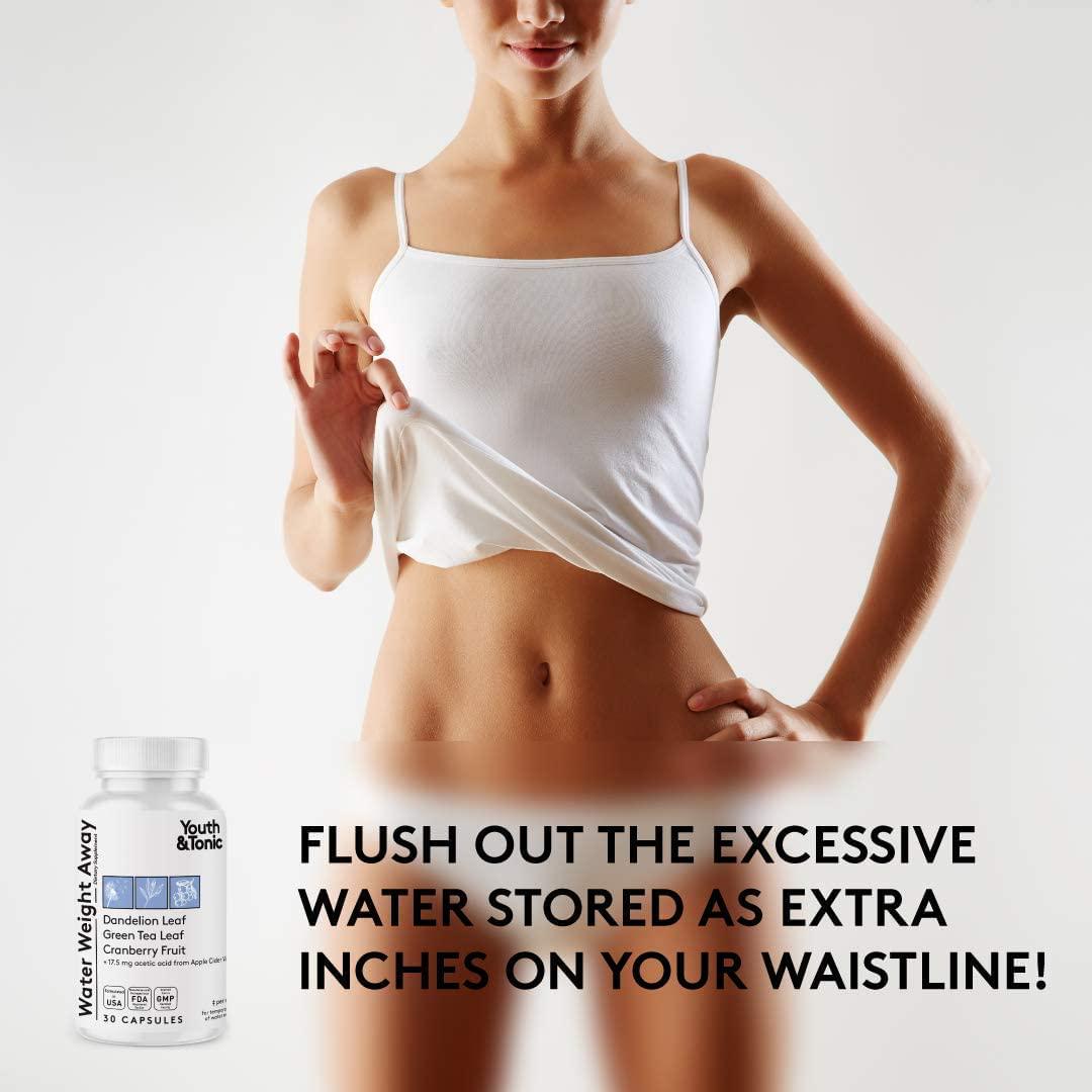 Water Loss and Weight Management Support for Women at Period | Pills to Balance Carbs Absorption and Relief Swelling and Belly Bloat Reducing Waist Line | Help Preventing Hormonal Weight Gain and Feel Lighter