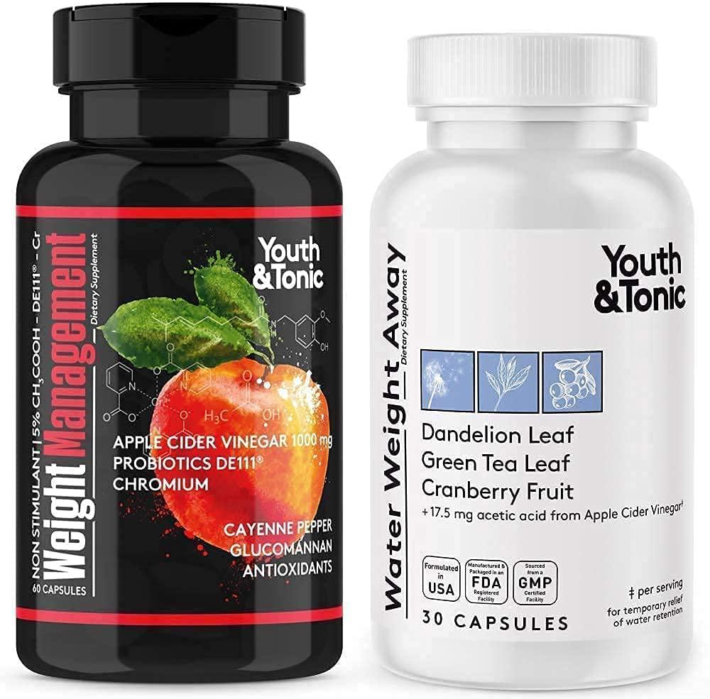 Water Loss and Weight Management Support for Women at Period | Pills to Balance Carbs Absorption and Relief Swelling and Belly Bloat Reducing Waist Line | Help Preventing Hormonal Weight Gain and Feel Lighter