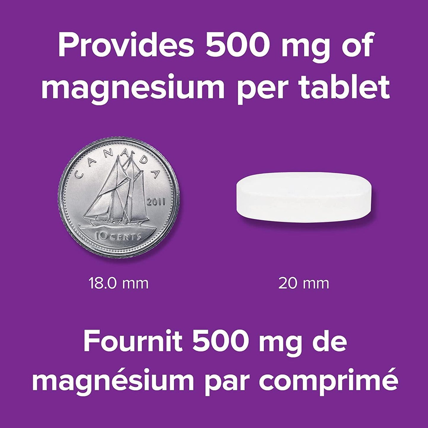 Webber Naturals Magnesium 500mg Enhanced Absorption, 60 Tablet