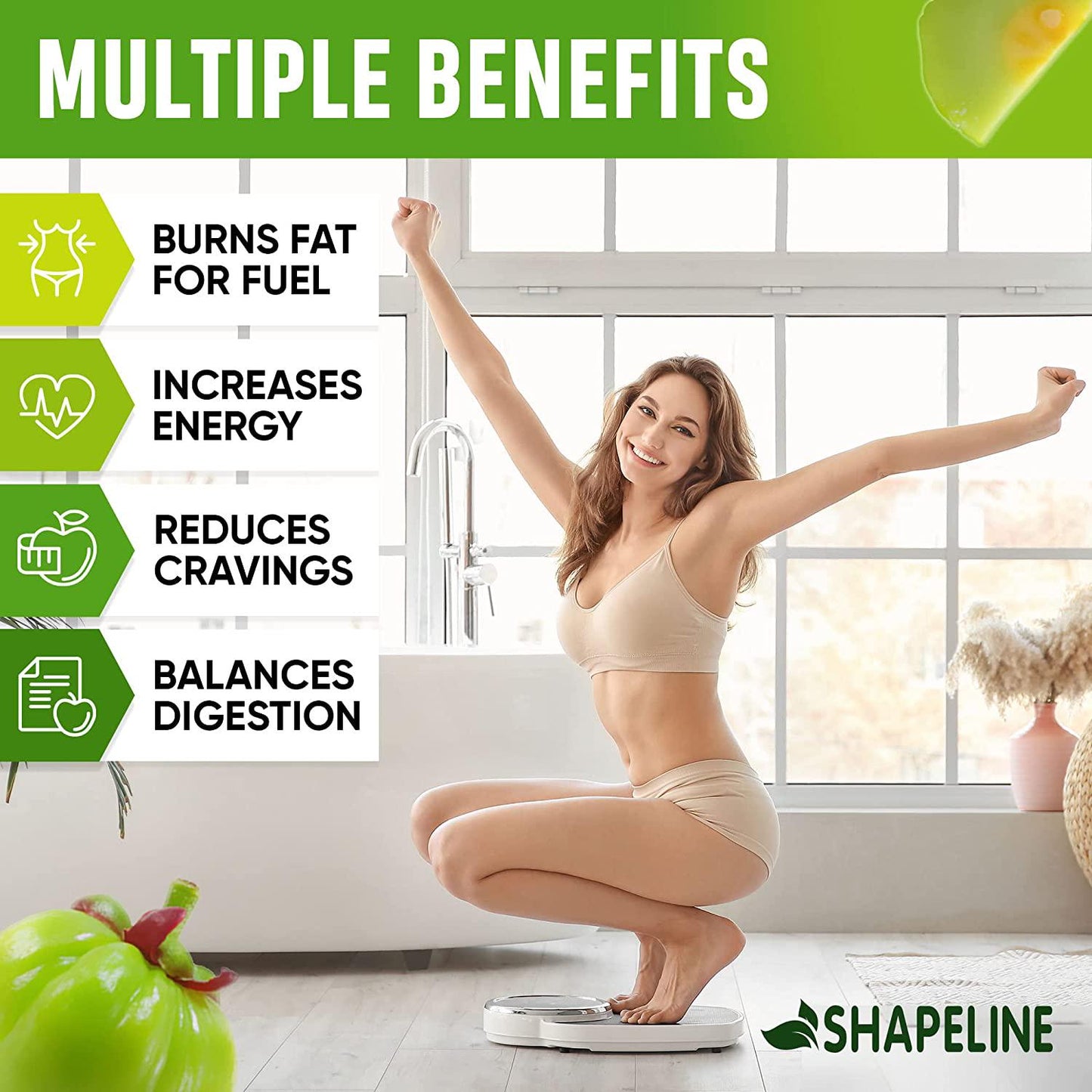 Weight Loss Drops - Appetite Suppressant for Women and Men - Made in The USA - Natural Metabolism Booster - Fast Weight Loss - Diet Drops with Garcinia Cambogia, L-Arginine and L-Glutamine 1 Fl oz