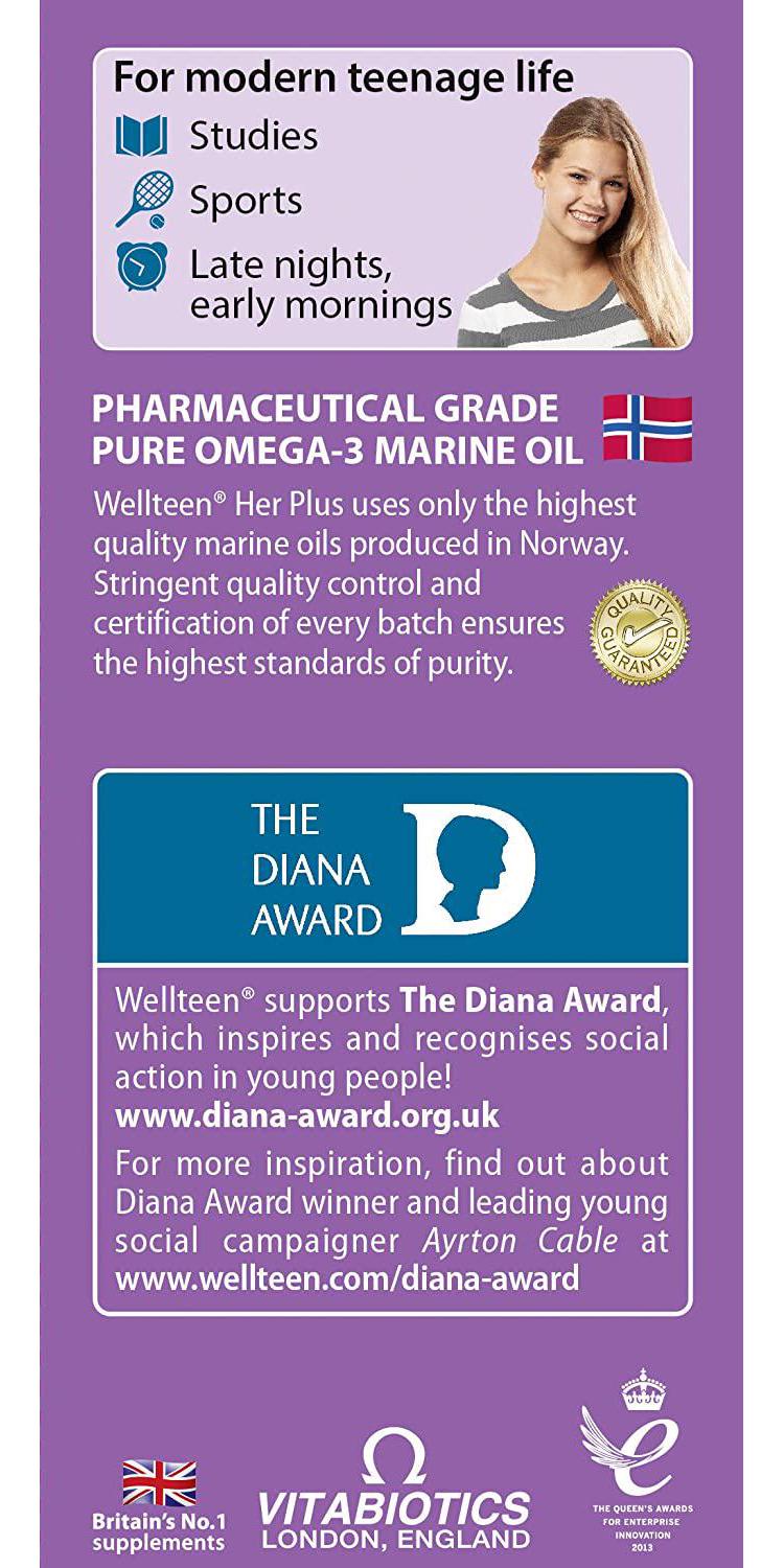 Wellteen by Vitabiotics Her Plus Tablets x 56