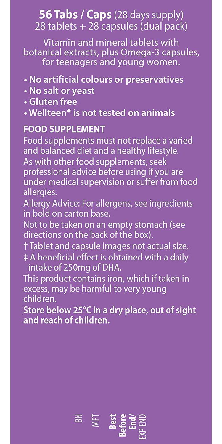 Wellteen by Vitabiotics Her Plus Tablets x 56