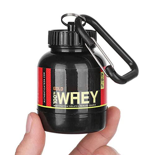 Whey Protein Gym Keychain Portable Funnel Container