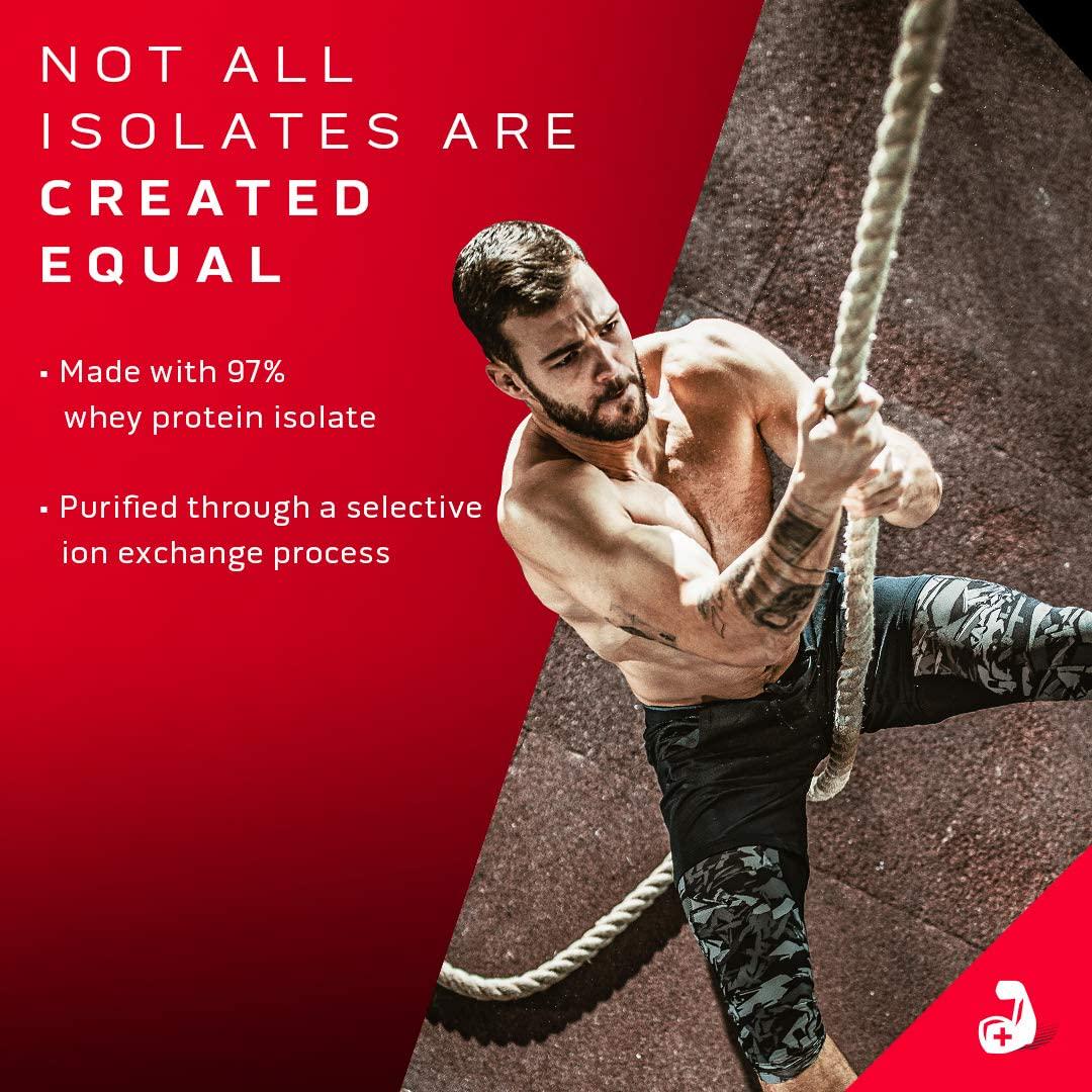 Whey Protein Isolate, MuscleTech Nitro-Tech Elite 100% Whey Isolate Protein Powder, Whey Protein Powder for Women and Men, Creatine Supplements, Vanilla Protein Powder, 820 g (29 Servings)