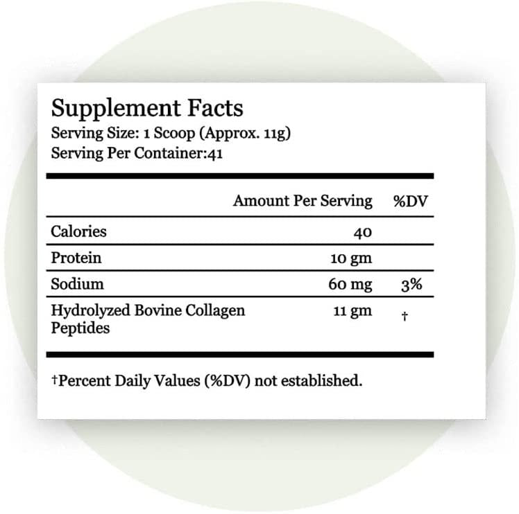 Wholesome Organics Collagen Peptides Powder (Type I and III) - Hair, Nails, Skin and Joint Health - Grass Fed and Pasture Raised - Hydrolyzed Collagen, Non-GMO, Dairy Free, and Keto - Unflavored (16 Oz)