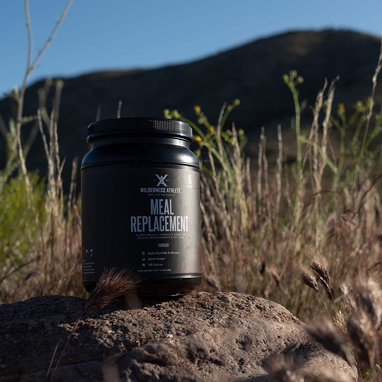 Wilderness Athlete Meal Replacement and Recovery Shake, Chocolate, 15.7 oz