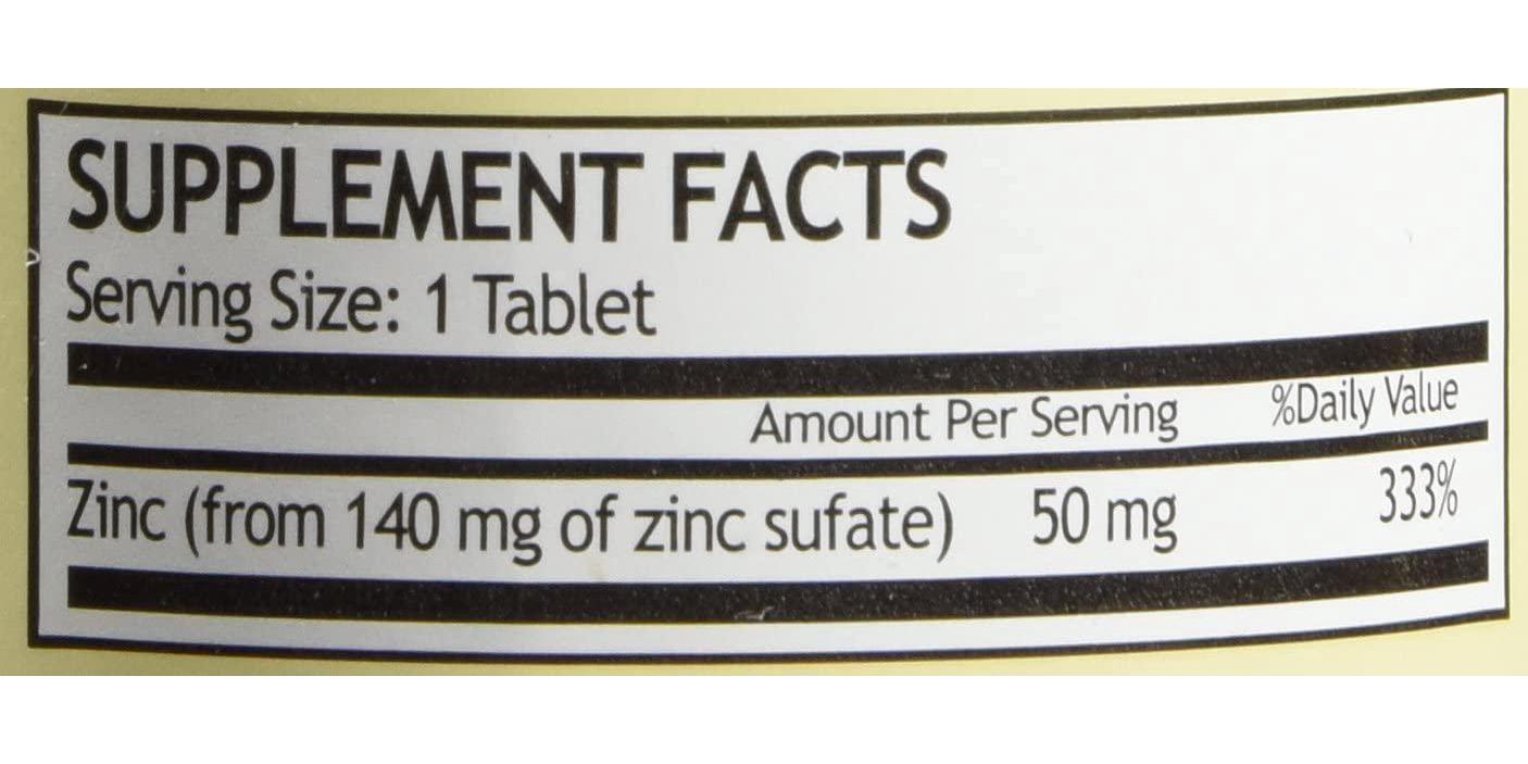 Windmill Zinc Sulfate Tablets, 90 Count