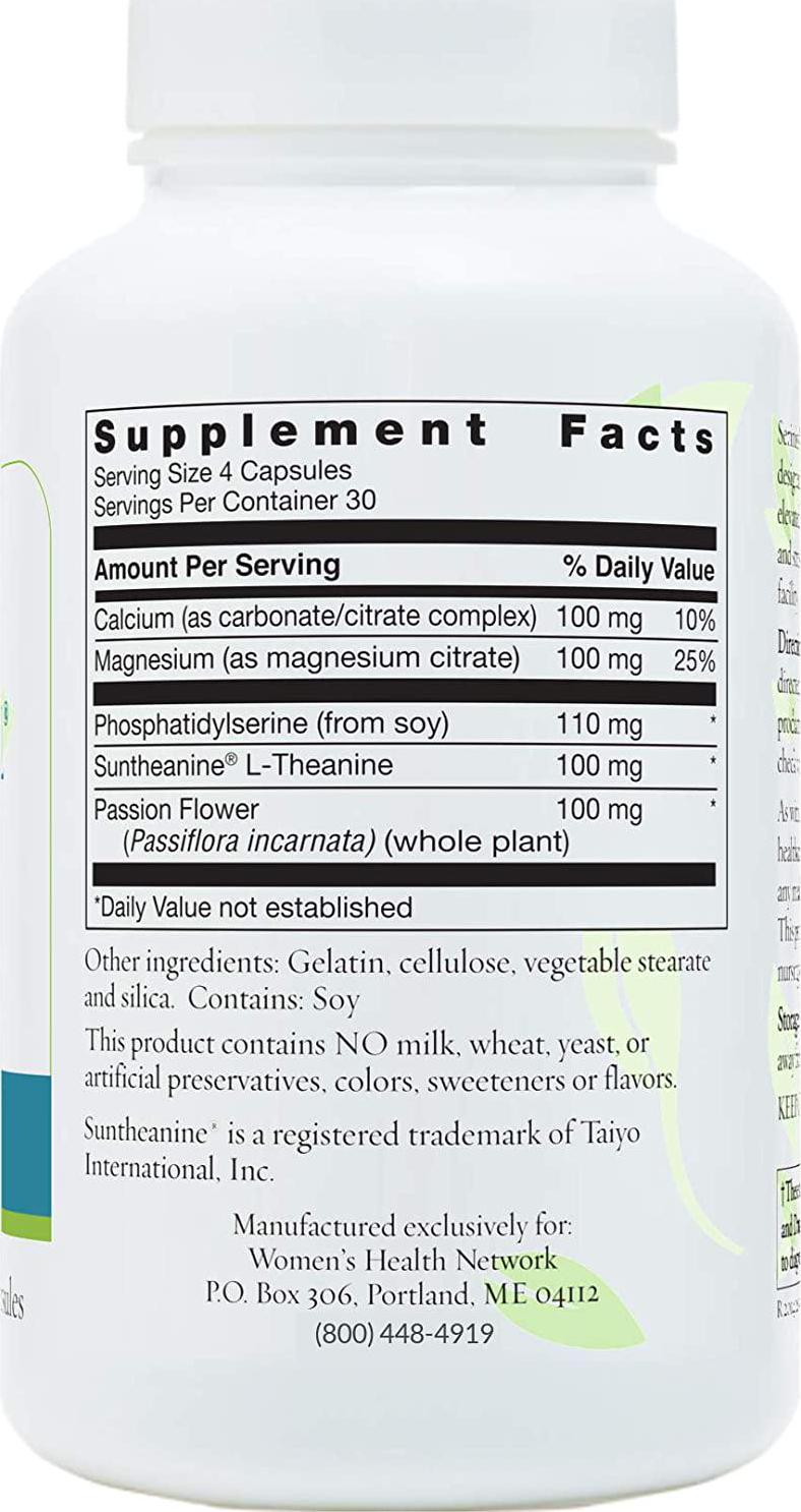 Women's Health Network Serinisol - Cortisol Control - Stress Management and Adrenal Support (1 Bottle)
