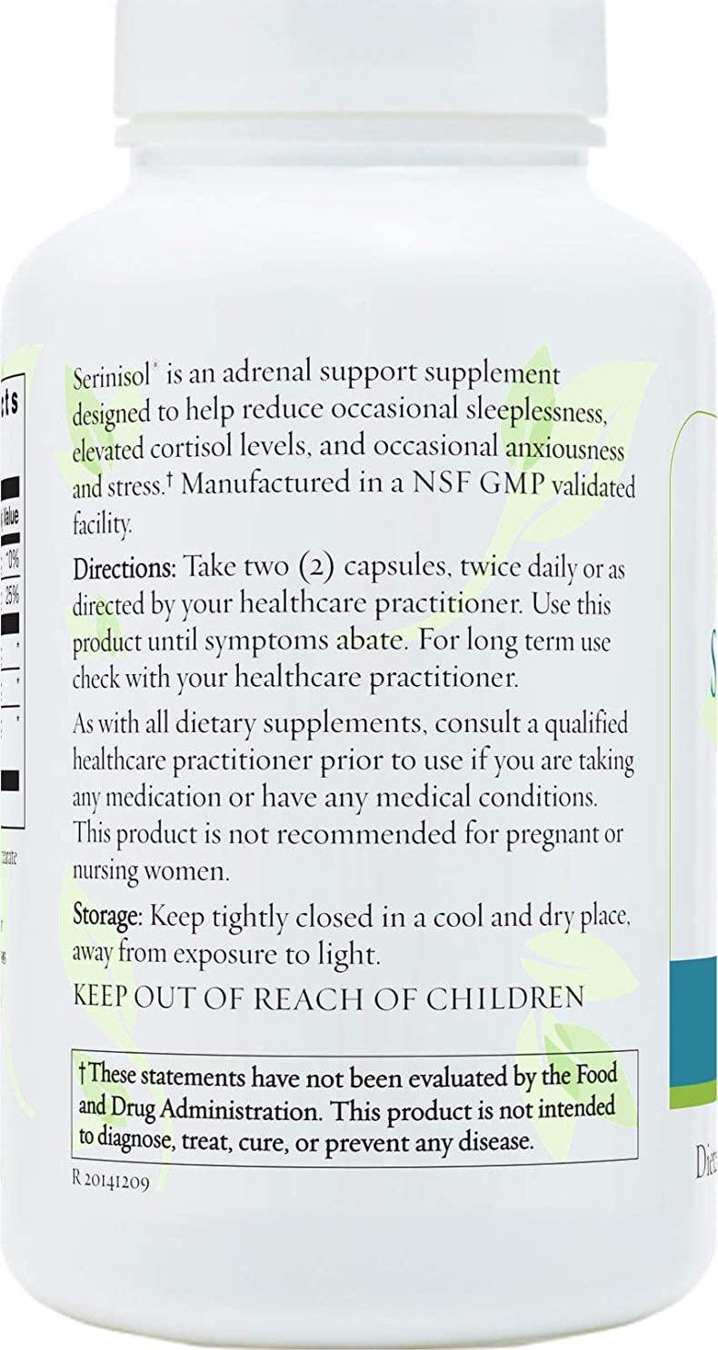 Women's Health Network Serinisol - Cortisol Control - Stress Management and Adrenal Support (1 Bottle)