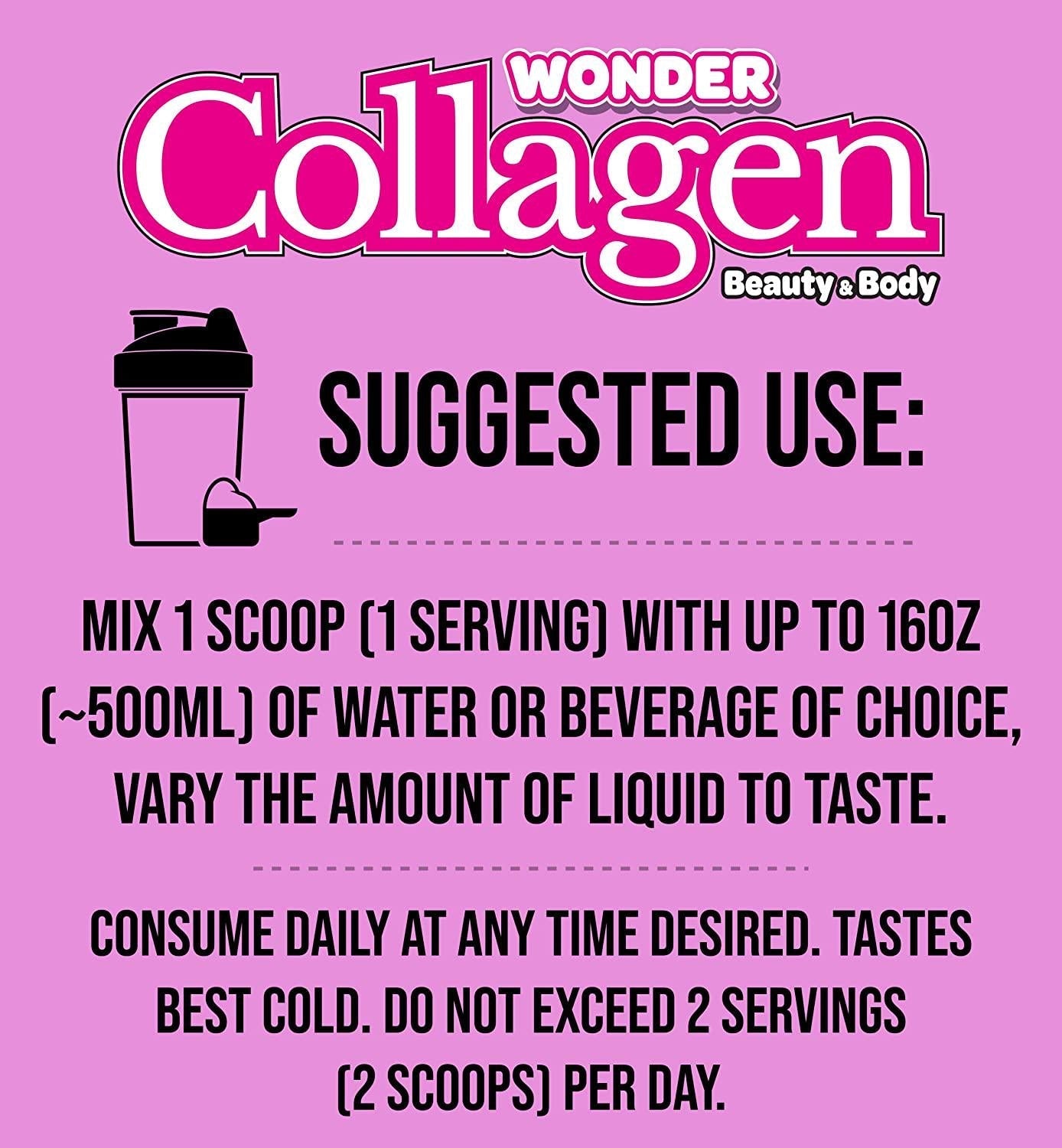 Wonder Collagen by Glaxon | 10 g Next Generation Hydrolyzed Collagen Powder |Anti-Aging Hair Skin and Nails | Great Taste |8.8 oz – 21 Servings (Frosted Cinna Swirl)