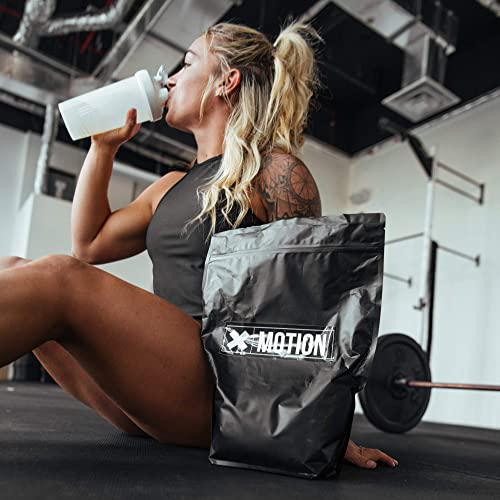 Xwerks Motion BCAA Powder with Cluster Dextrin and Electrolytes - Amino Acids for Hydration + Recovery - Natural Intra and Post Workout Drink for Fast Muscle Recovery - Serving 50 (Raspberry Lemonade)