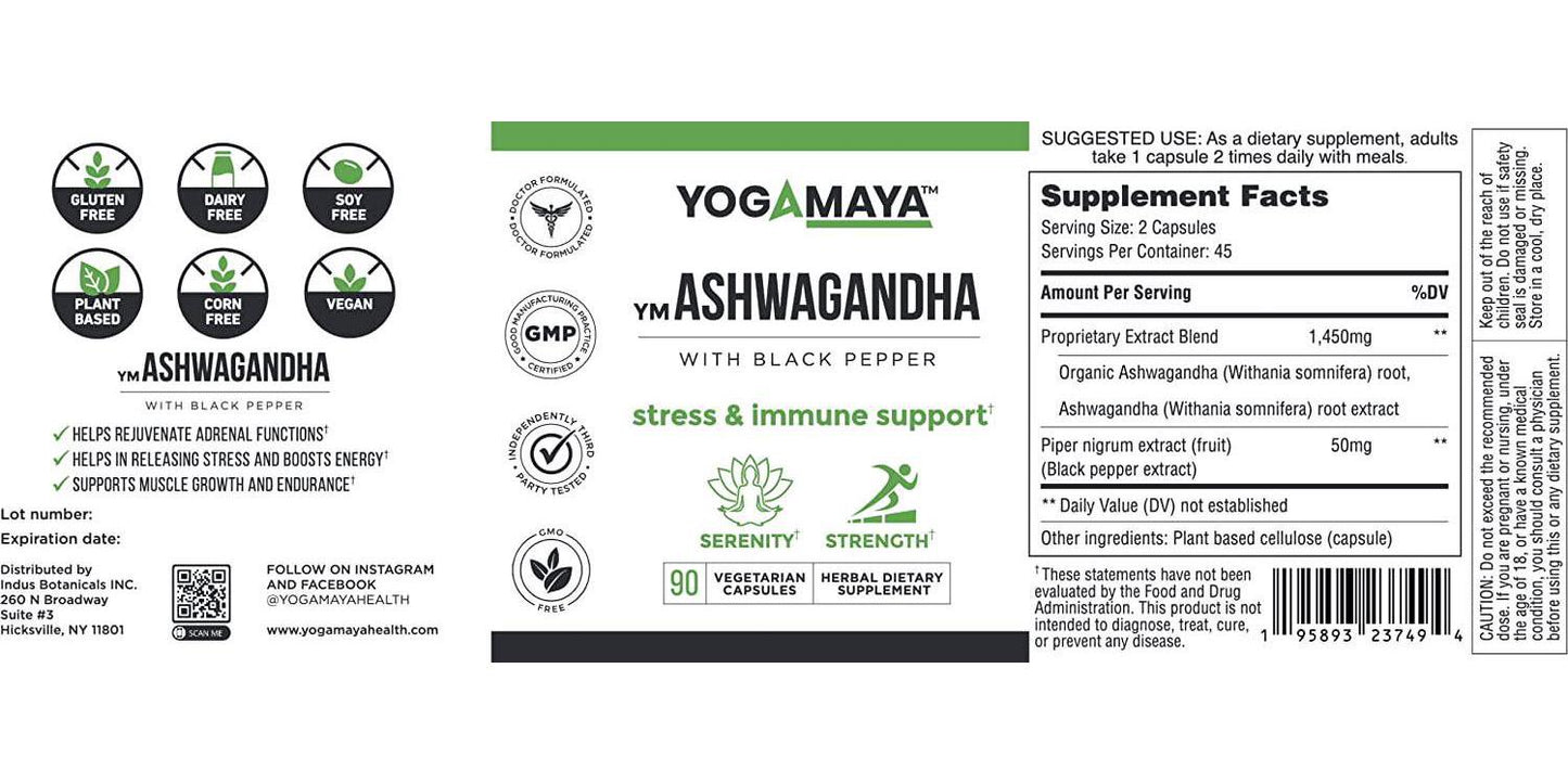 YOGAMAYA - Ashwagandha