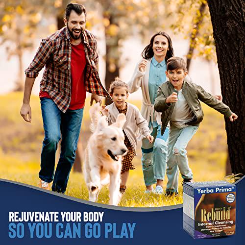 Yerba Prima Men s Rebuild Kit (Pack of 2): Internal Cleansing Dietary Supplement, Cleanses, Protects and Rebuilds Your System