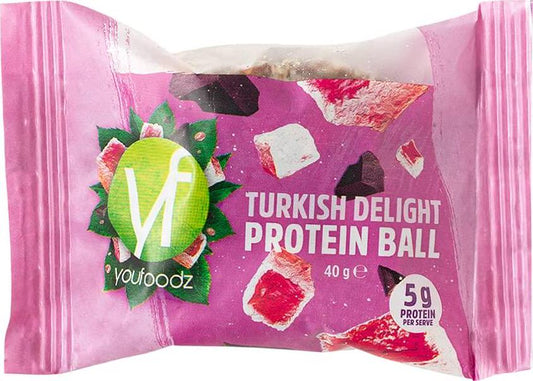 Youfoodz Turkish Delight Protein Balls